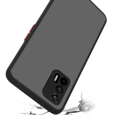 Realme GT / GT Neo 2T / Q3 PRO Skal Fodral Case (Svart)