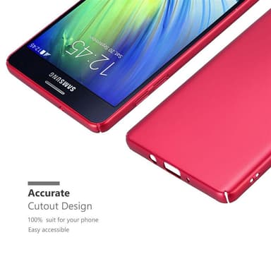 Samsung Galaxy A7 2015 Skal Fodral Case (Röd)