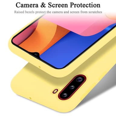 Samsung Galaxy A21 Skal Fodral Case (Gul)
