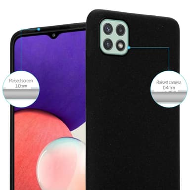 Skal Samsung Galaxy A22 5G Fodral Case (Svart)