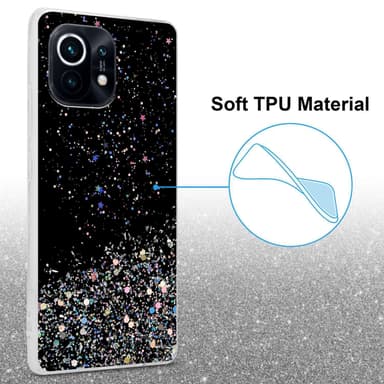 Xiaomi Mi 11 5G Skal Fodral Case (Svart)