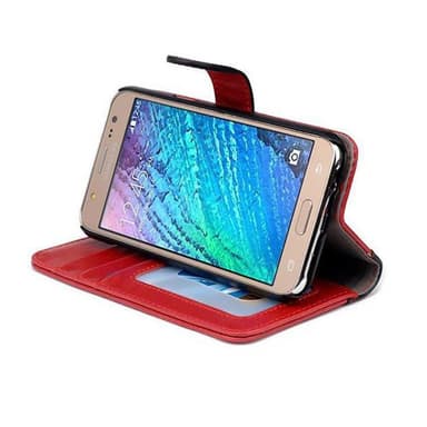 Plånboksfodral Samsung Galaxy J5 2015 Skal (Röd)
