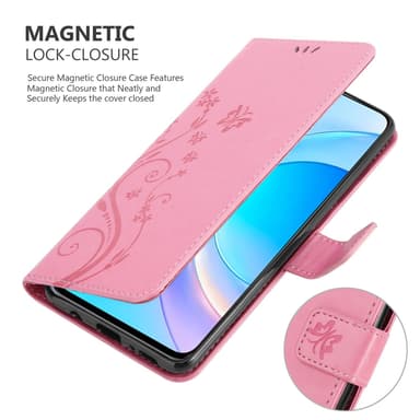 Honor 50 LITE Plånboksfodral Skal (Rosa)