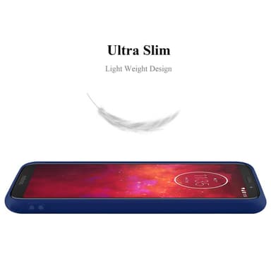Skal Motorola MOTO Z3 PLAY Fodral Case (Blå)