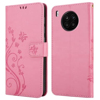 Honor 50 LITE Plånboksfodral Skal (Rosa)
