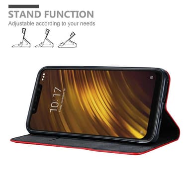 Xiaomi Pocophone F1 Skal Fodral Case (Röd)