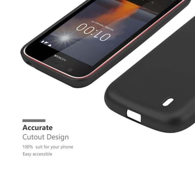 Skal Nokia 1 2018 Fodral Case (Svart)