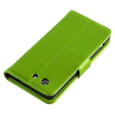 Sony Xperia Z3 COMPACT Plånboksfodral Skal (Grön)