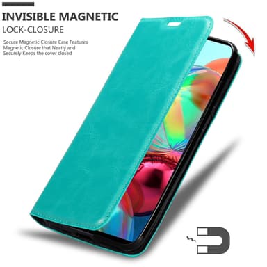 Samsung Galaxy A72 4G / 5G Skal Fodral Case (Turkos)