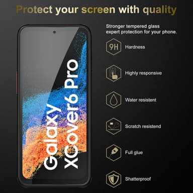 Samsung Galaxy XCover 6 PRO Skyddsglas Skyddsfilm
