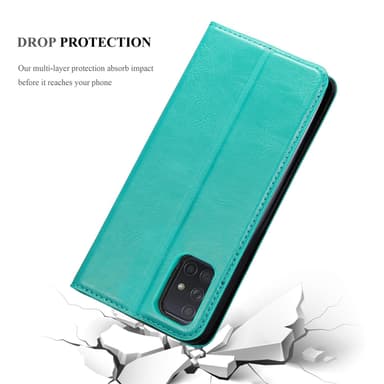Samsung Galaxy A72 4G / 5G Skal Fodral Case (Turkos)