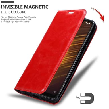 Xiaomi Pocophone F1 Skal Fodral Case (Röd)
