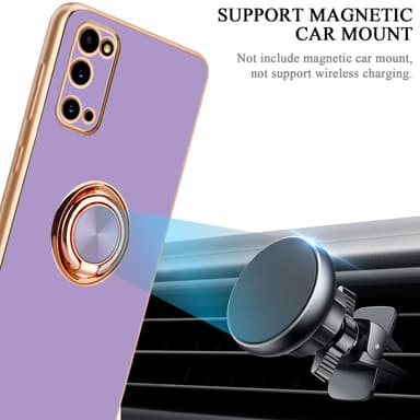 Samsung Galaxy S20 Skal Fodral Case (Lila)