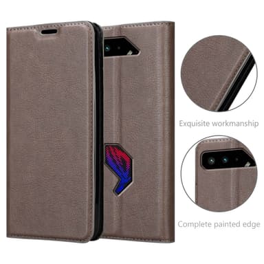 Asus ROG Phone 5 Skal Fodral Case (Brun)