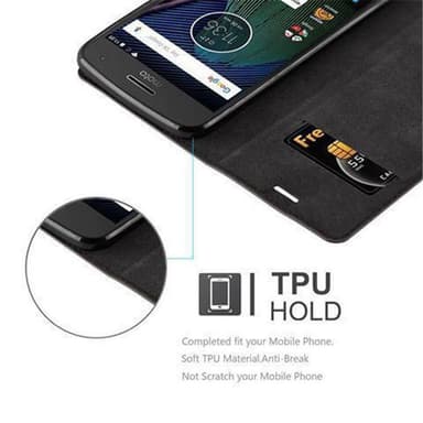 Motorola MOTO G5 Skal Fodral Case (Brun)