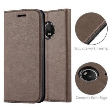 Motorola MOTO G5 Skal Fodral Case (Brun)