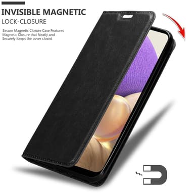 Samsung Galaxy A32 5G Skal Fodral Case (Svart)