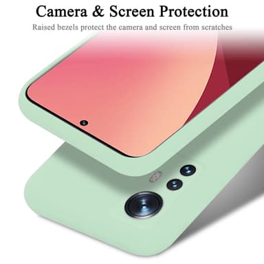 Xiaomi 12 / 12X Skal Fodral Case (Grön)