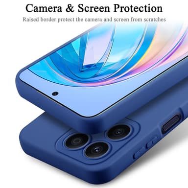 Honor x8a Skal Fodral Case (Blå)