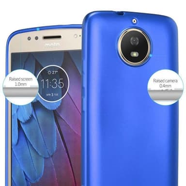 Skal Motorola MOTO G5S Fodral Case (Blå)