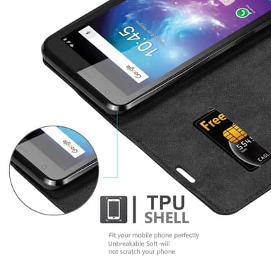 ZTE Blade L8 Skal Fodral Case (Svart)