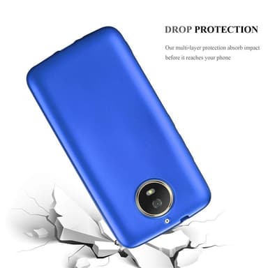 Skal Motorola MOTO G5S Fodral Case (Blå)