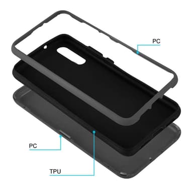 Huawei P20 Skal Fodral Case (Grå)