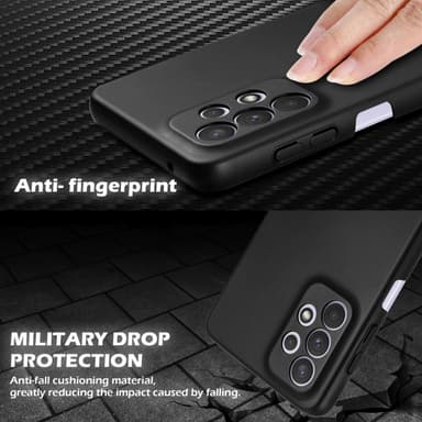 Samsung Galaxy A33 5G Skal Fodral Case (Svart)