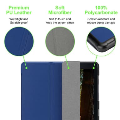 Samsung Galaxy Tab A (10.5 tum) Skal Fodral Case (Blå)