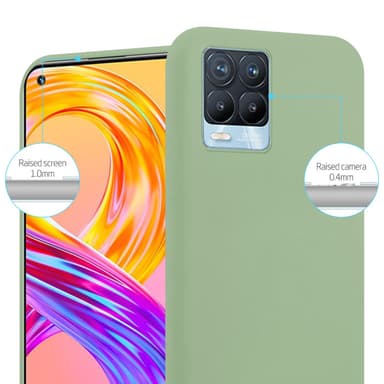 Skal Realme 8 4G / 8 PRO Fodral Case (Grön)