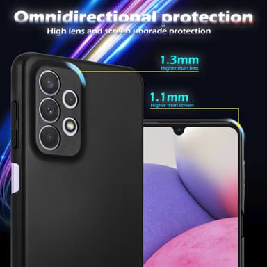 Samsung Galaxy A33 5G Skal Fodral Case (Svart)