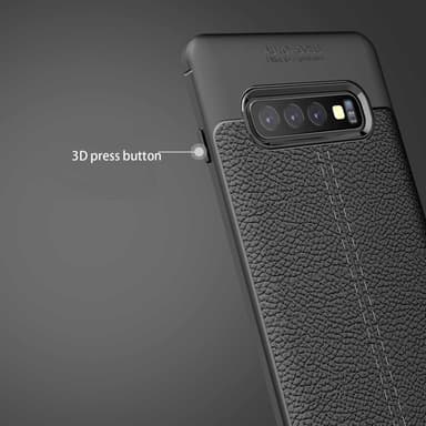 Samsung Galaxy S10 PLUS Skal Fodral Case (Svart)