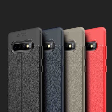Samsung Galaxy S10 PLUS Skal Fodral Case (Svart)