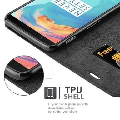 OnePlus 5T Skal Fodral Case (Svart)