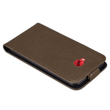 Asus ZenFone 4 Selfie PRO Flipfodral Skal (Brun)
