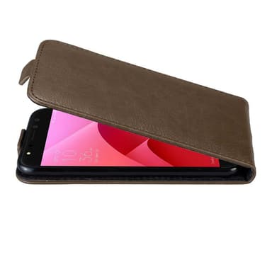 Asus ZenFone 4 Selfie PRO Flipfodral Skal (Brun)
