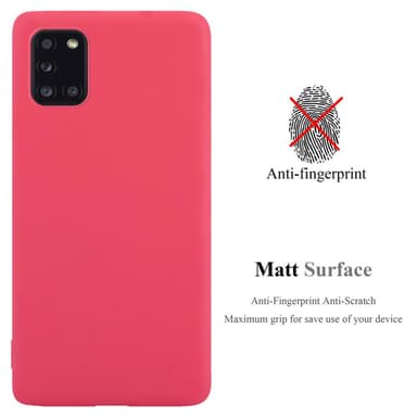 Skal Samsung Galaxy A31 Fodral Case (Röd)