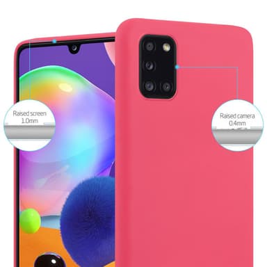 Skal Samsung Galaxy A31 Fodral Case (Röd)
