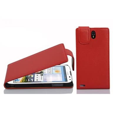 Huawei ASCEND G610 Flipfodral Skal (Röd)