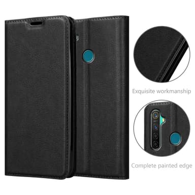 Realme 5 PRO / Realme Q Skal Fodral Case (Svart)