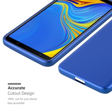 Skal Samsung Galaxy A7 2018 Fodral Case (Blå)