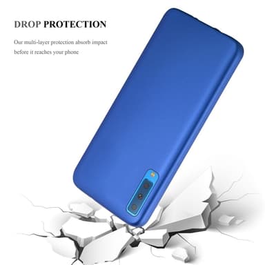 Skal Samsung Galaxy A7 2018 Fodral Case (Blå)