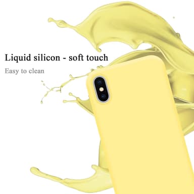 iPhone XS MAX Skal Fodral Case (Gul)