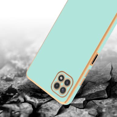 Samsung Galaxy A22 5G Skal Fodral Case (Grön)