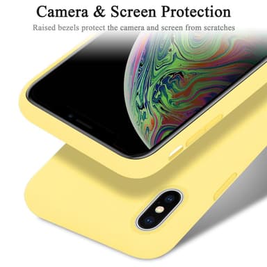 iPhone XS MAX Skal Fodral Case (Gul)
