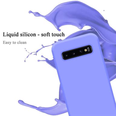 Samsung Galaxy S10 4G Skal Fodral Case (Lila)