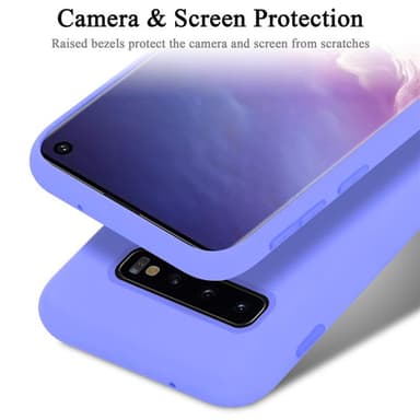 Samsung Galaxy S10 4G Skal Fodral Case (Lila)