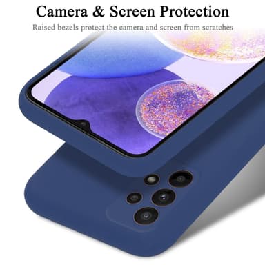 Samsung Galaxy A23 4G Skal Fodral Case (Blå)