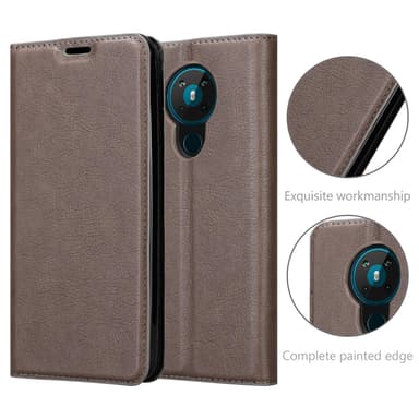Nokia 5.3 Skal Fodral Case (Brun)