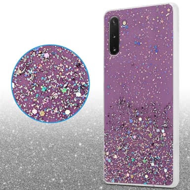Samsung Galaxy NOTE 10 Skal Fodral Case (Lila)